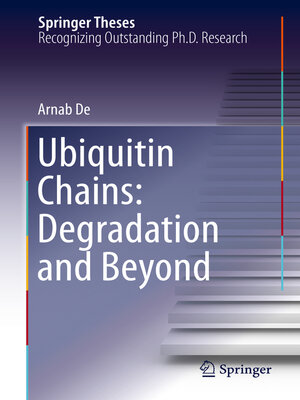 cover image of Ubiquitin Chains